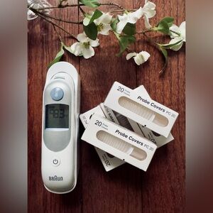 Braun ThermoScan 5 Ear Thermometer, ExacTemp Stability Indicator